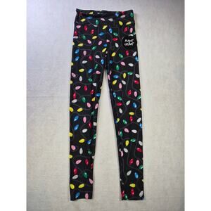 Christmas Leggings Ugly Festive sz L #2187